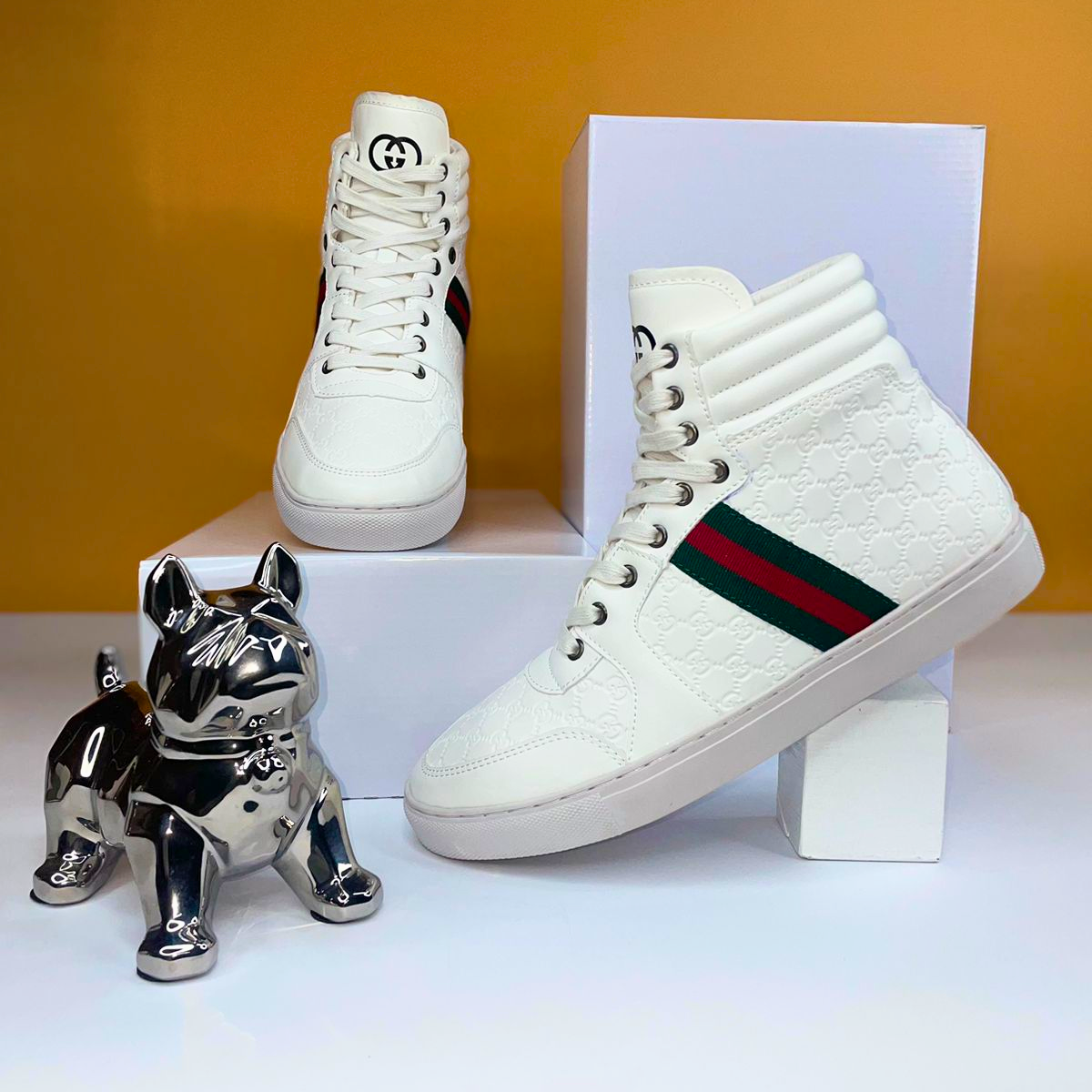 zapatos gucci originales para hombres color blanco verde rojo Comprar en tienda onlineshoppingcenterg Colombia centro de compras en linea